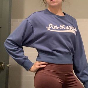 Los Angeles Cropped Sweatshirt